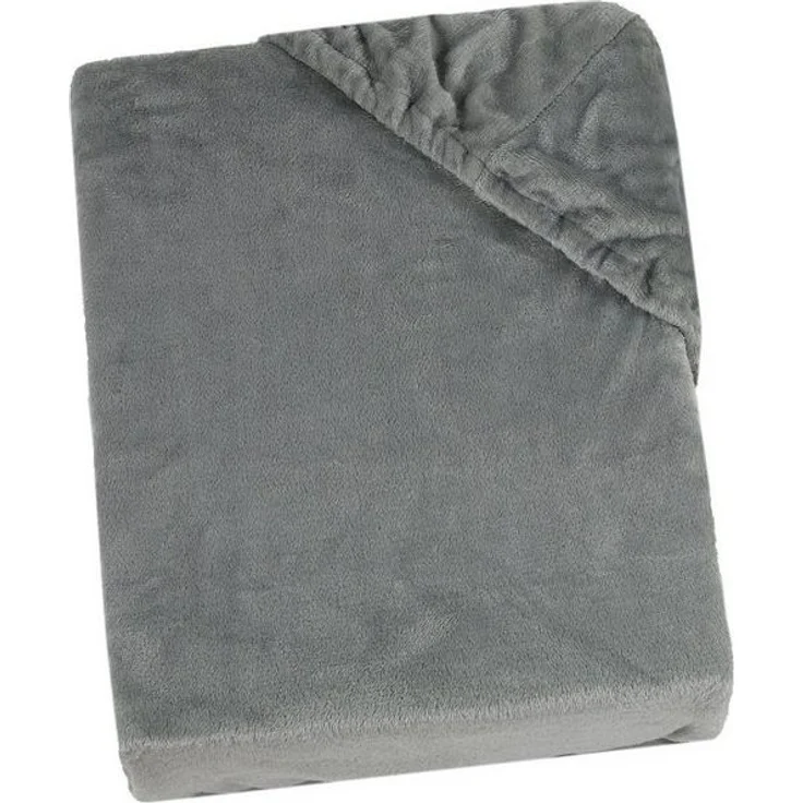 ZOLLNER Spannbettlaken, Mikrofaser, Gummizug: rundum, 90 x 200 cm, 100% Polyester, vom Hotelwäschespezialisten – Bild 4