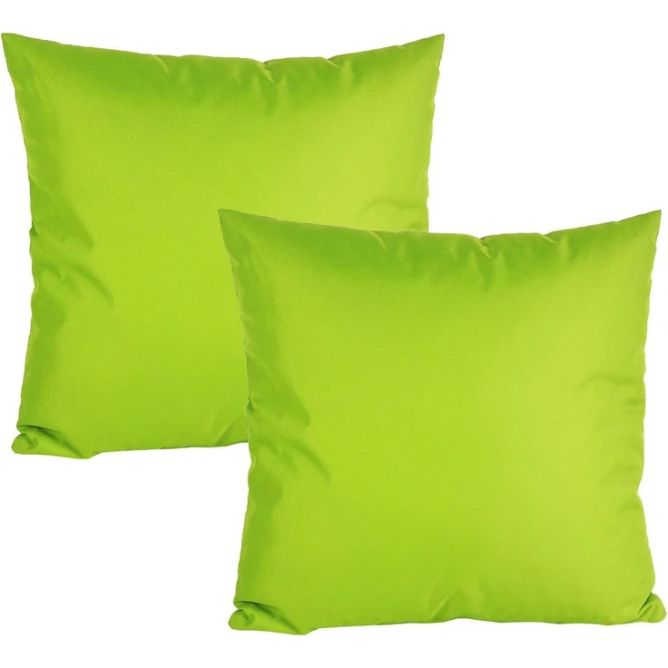 JACK Kissenbezüge 2er Set 50x50cm Outdoor Wasserfest, (2 Stück), 2x Kissenhülle, strapazierfähig, wasserabweisend, Innen & Außen – Bild 1