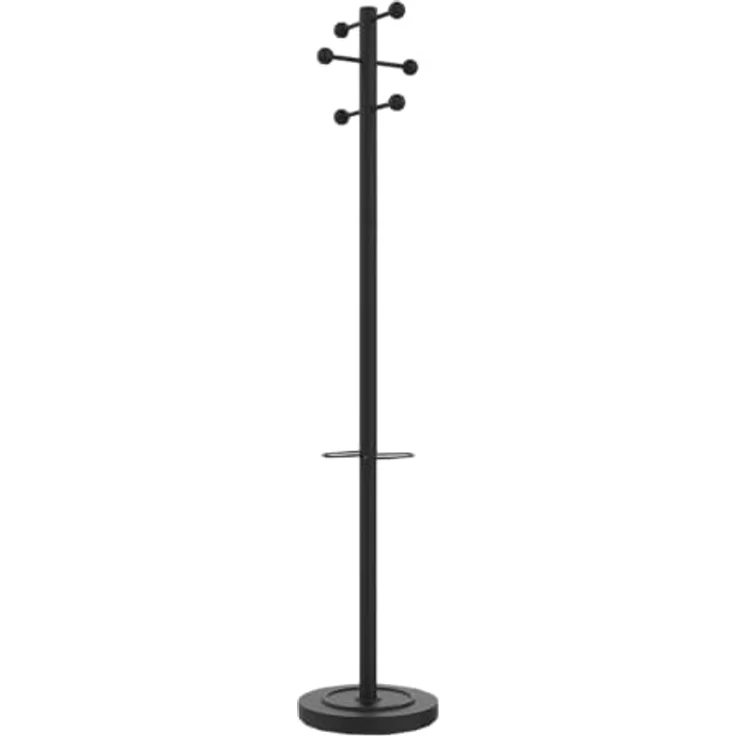 Unilux Garderobenständer Access schwarz Höhe 175cm – Bild 1
