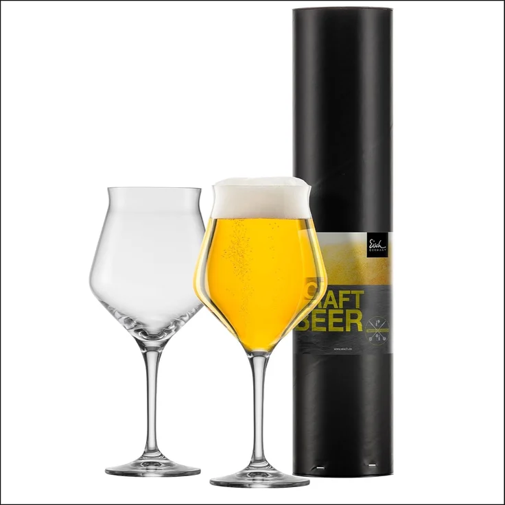 Eisch Craft Beer Experts Kelch 435 ml 2er Set in Geschenkröhre – Bild 1