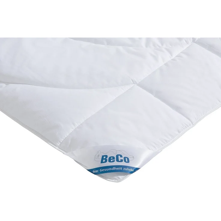 Beco Microfaserbettdecke Medibett, Bettdecken für Sommer und Winter, in drei Bezugsvarianten, Füllung: Polyester, Bezug: Baumwolle, Microfaser "Made in Green" oder Polyester, Bettdecke 135x200 cm, allergiker geeignet (Hausstauballergiker) – Bild 2