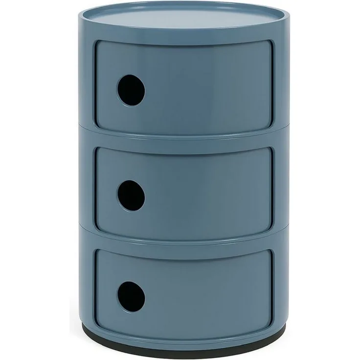 Kartell Componibili, Container 3-fächer, Hellblau