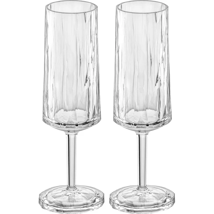 Koziol CLUB NO. 14 Sektglas Superglas 2er Set 100 ml - A