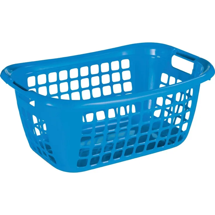 Sunware Wäschekorb Basic 48L blau 55 x 38 x 23 cm