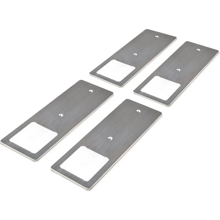 kalb LED Unterbauleuchte LED Unterbauleuchten Edelstahl gebürstet 5W - Küchenleuchte, 4er Set neutralweiß, neutralweiß – Bild 5