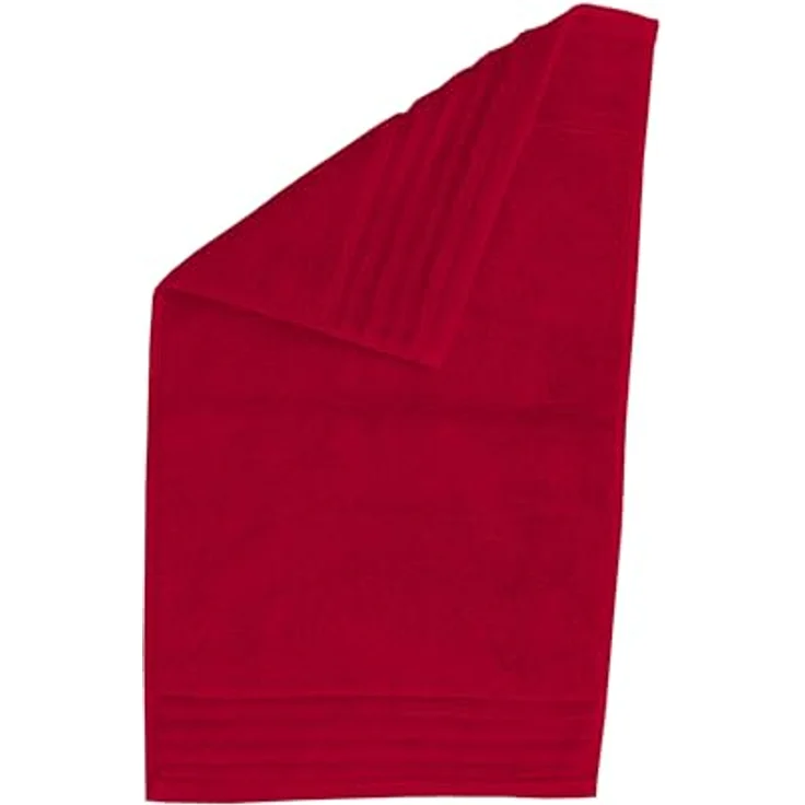 Traumschloss Gästehandtuch Premium-Line, Frottier (1-St), 100% amerikanische Supima Baumwolle mit 600g/m², Dunkelrot – Bild 4