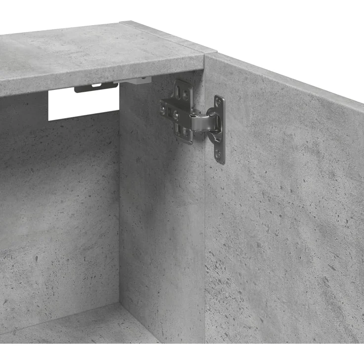 Wand-Badschrank Betongrau 32 x 20 x 67 cm – Bild 7