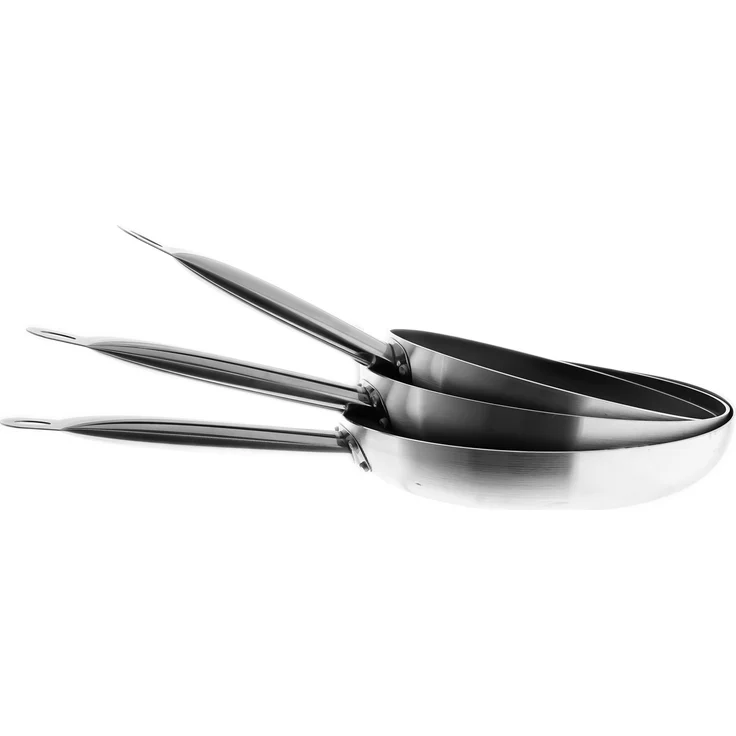 Edelstahl-Bratpfanne mit Antihaftbeschichtung - Induktionsgeeignet ø28 cm – Bild 7