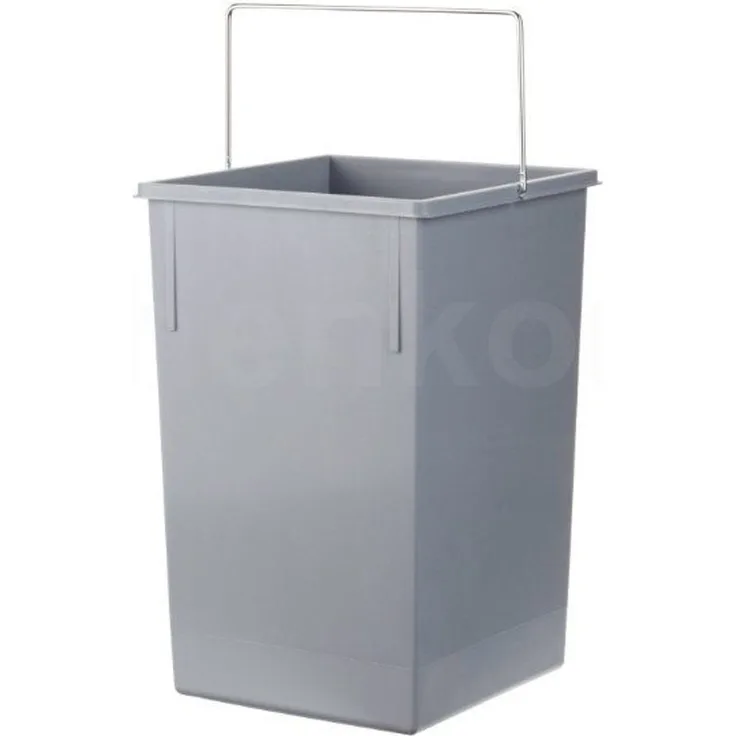 Hailo Inneneimer 14l aus Kunststoff hellgrau für Multi-Box 2x14 / duo L