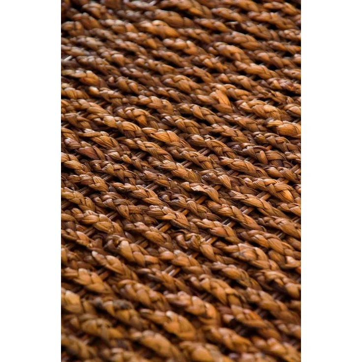 VIVANNO Wäschetruhe Wasserhyazinthe LEA Rechteckig, Braun Geflochten 84x45x45 cm – Bild 2