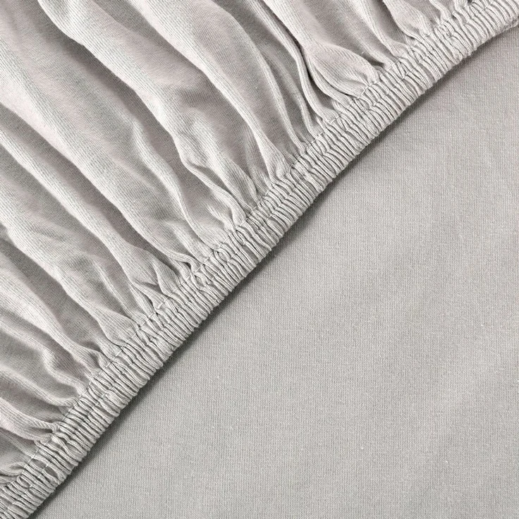 leevitex® Spannbettlaken für Topper – 100% Mako Jersey Baumwolle, weich & pflegeleicht, Jersey, Gummizug: rundum, (1 Stück), verschiedene Größen, 18cm Steg, anschmiegsam, dehnbar und formstabil – Bild 2