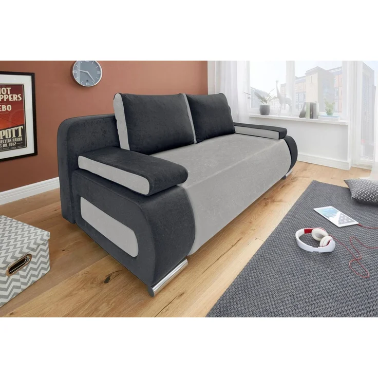 COLLECTION AB Schlafsofa Moritz, mit Bettfunktion und Bettkasten, komfortabler Federkern – Bild 1