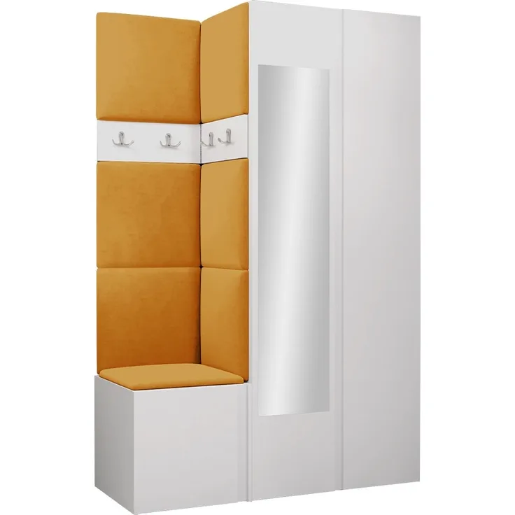 Garderoben-Set Monati XXVI (Farbe: Weiß, Manila 32)