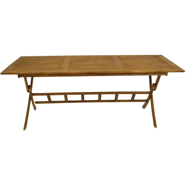 DEGAMO PARAIBA Garten-Klapptisch, Holz Akazie, braun, 200x100cm – Bild 4