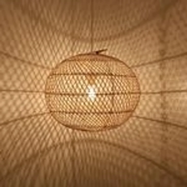 Rattan Lampe Ramia – Bild 2
