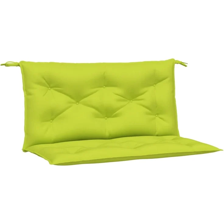 vidaXL Gartenbank-Auflagen 2 Stk. Knallgrün 100x50x7 cm Oxford-Gewebe 361670 – Bild 1