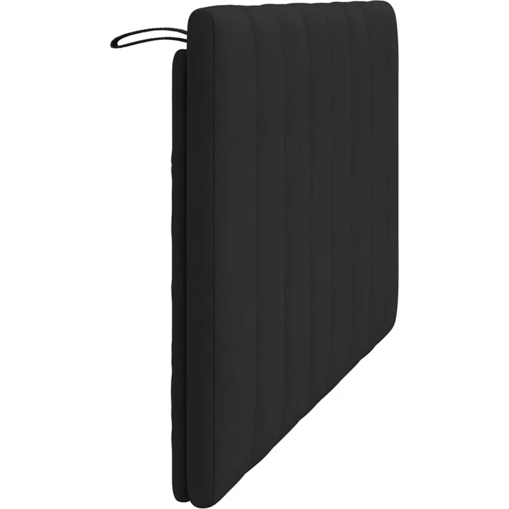 vidaXL Kopfteil-Kissen Schwarz 140 cm Samt 374671 – Bild 6