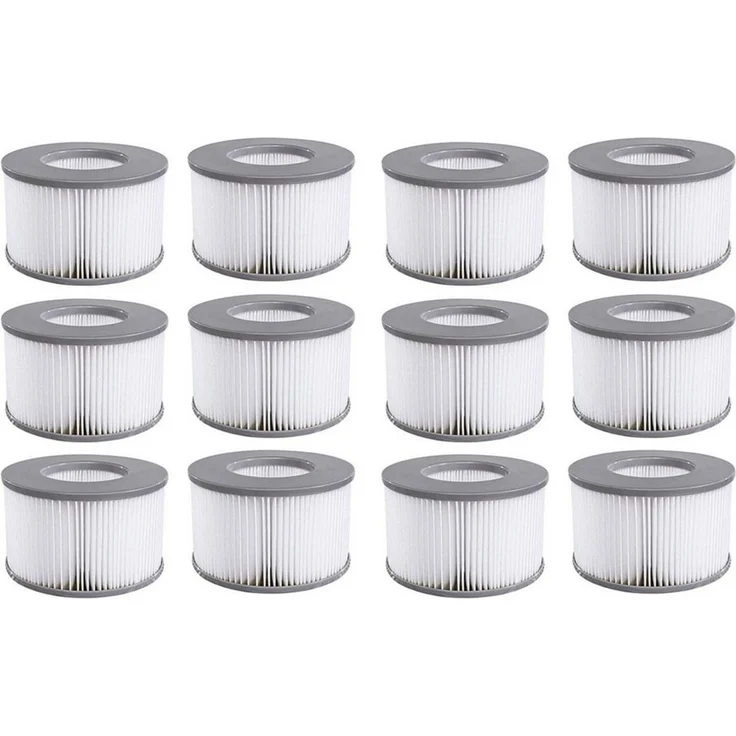 FELIXLEO Kartuschen-Filterpumpe Ersatzfilter für MSPA Whirlpool zubehör für MSPA FD2089 (12 St) – Bild 1