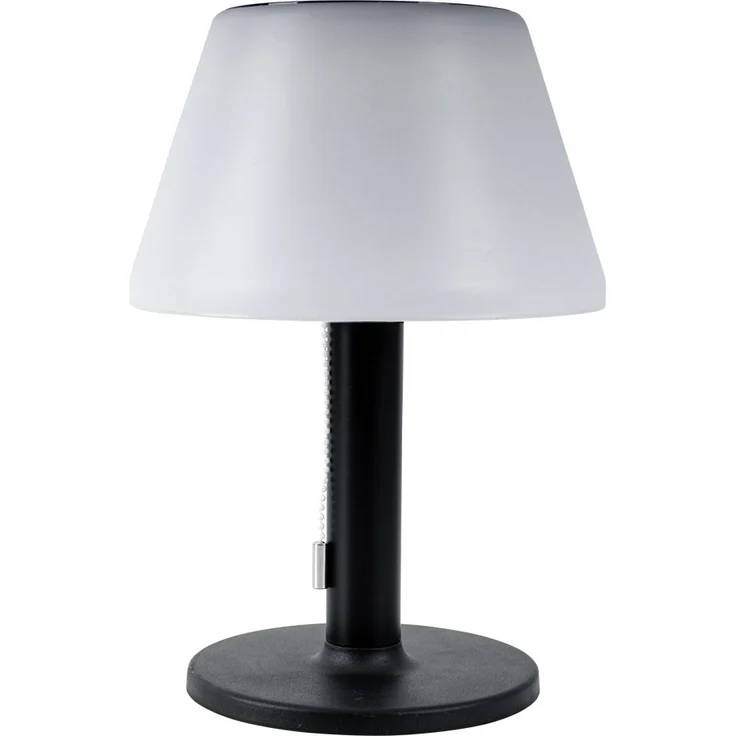 Kynast Solar LED Tischlampe warmweiß schwarz 2-Lichtstufen Außenbereich – Bild 1