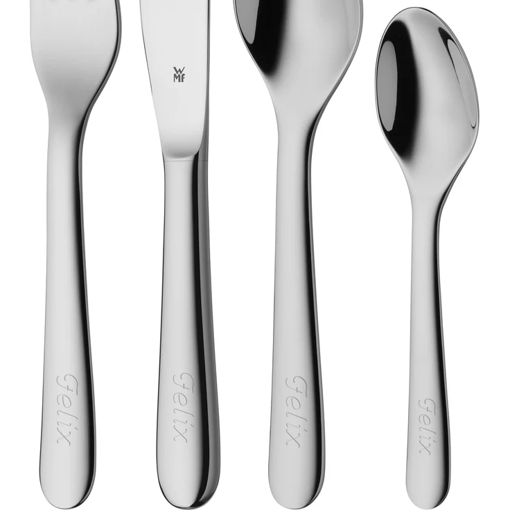 WMF Kinderbesteck Set 4-teilig Gravur – Bild 4
