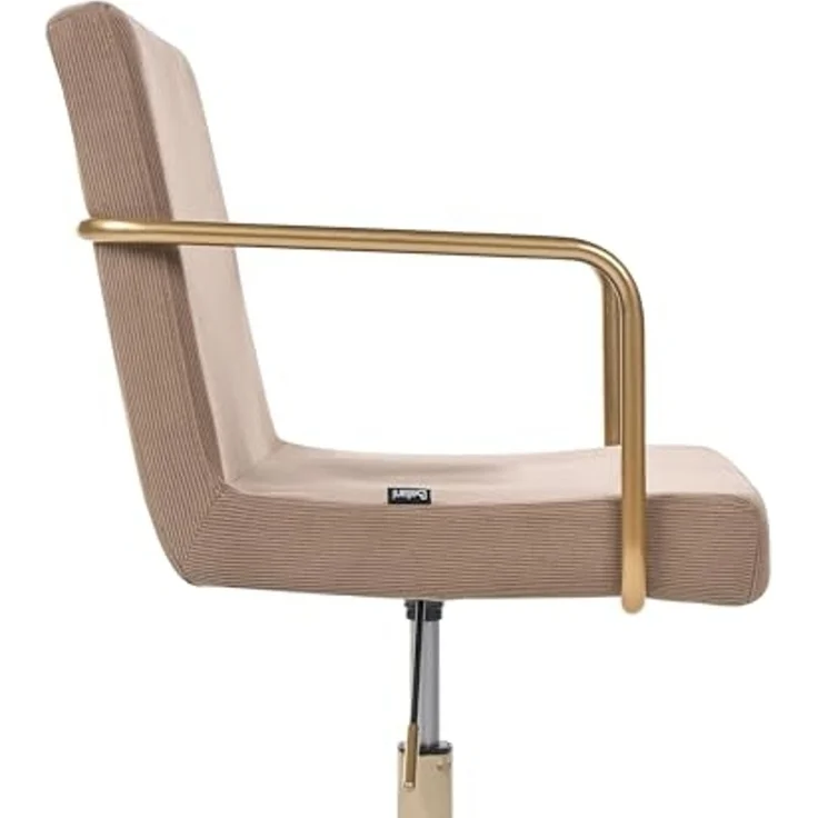 Bürostuhl TRINITY Cord Hellbraun – Bild 7