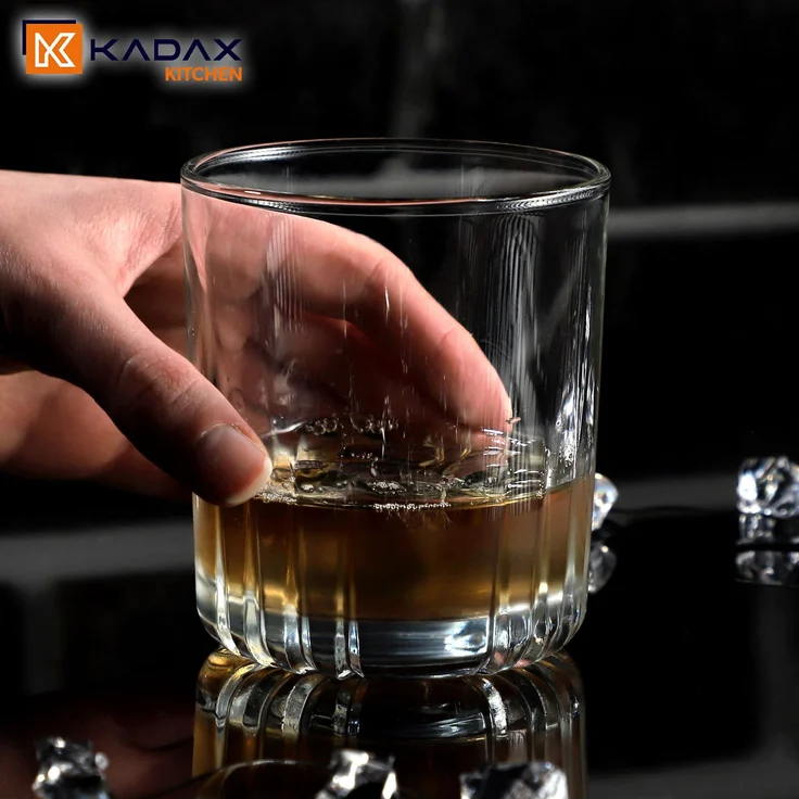 KADAX Gläser 280 ml Set mit 6 Gläsern für Whiskysaft – Bild 2