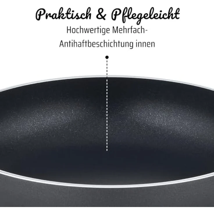 GSW Bratpfanne Cnuspa (Snackpfanne), Aluminium, VITAFLON® CLASSIC Versiegelung, Ø 16 cm, Induktion – Bild 4