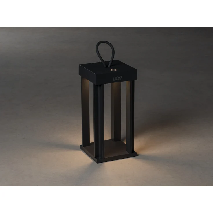 KONSTSMIDE 7819-750 USB Laterne Cannes schwarz 42cm dimmbar – Bild 3