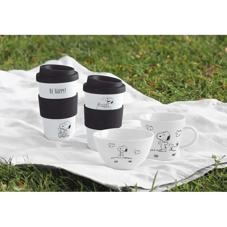 KAHLA Cappuccinotasse Peanuts Tasse 0,22 l, Porzellan, Made in Germany – Bild 5