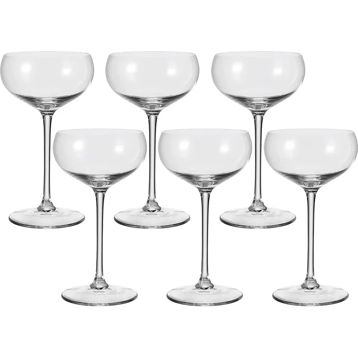 LEONARDO Sektglas CHEERS, Kristallglas, 315 ml, 6-teilig