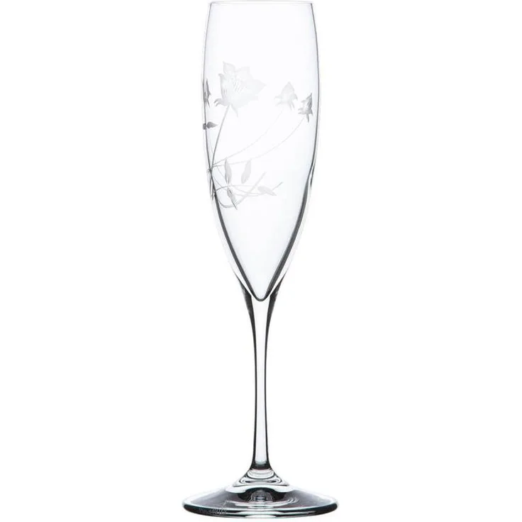 Sektglas Kristall Liane clear (23,8 cm)