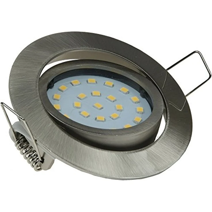 ChiliTec LED Einbauleuchte, 4W, 350lm, Ø71mm, schwenkbar, flach – Bild 3