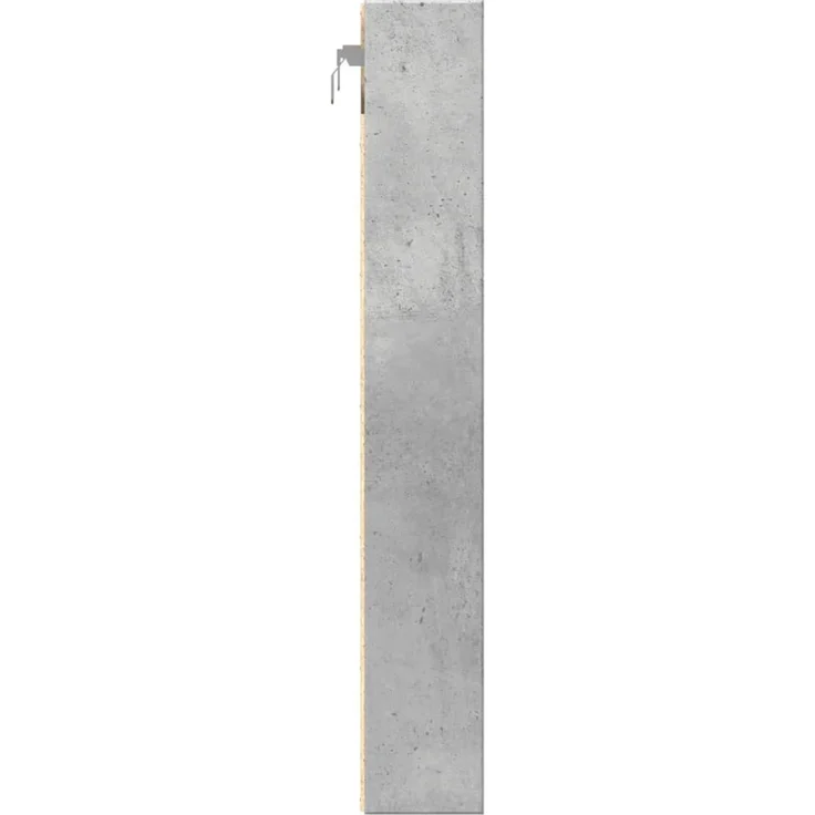 vidaXL Vitrinenschrank Betongrau 60x8,5x58 cm Holzwerkstoff 847964 – Bild 6