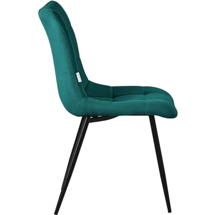 ML-DESIGN Stuhl Esszimmerstühle mit Rückenlehne moderne Design Lounge Küchenstühle (2 St), Polsterstuhl Esstischstühle 2er Set Küchenstuhl Polyester bis 120kg – Bild 6