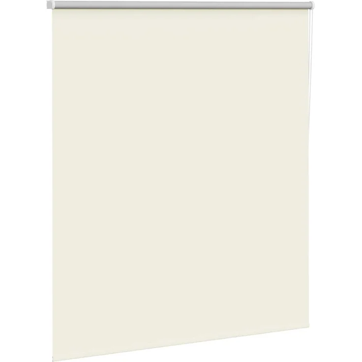 vidaXL Verdunkelungsrollo Cremeweiß 135x130cm Stoffbreite 131,6cm 4011629 – Bild 2