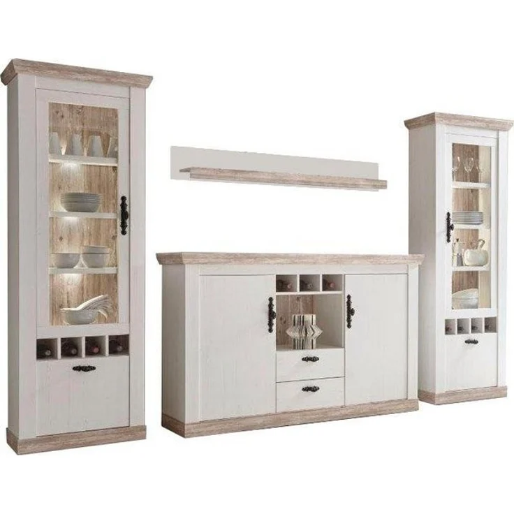 Home affaire Wohnwand Florenz 9, (Set, 4-St) – Bild 4