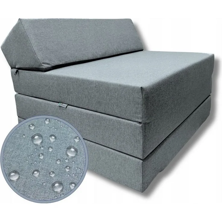 Klappmatratze Klappmatratze mit wasserfestem Bezug Komfort & Vielseitigkeit 6 Farben, FORTISLINE