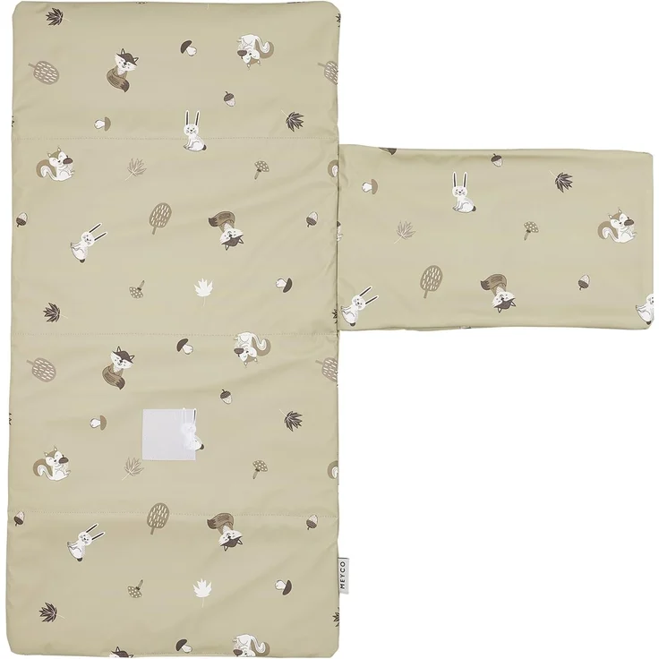 Meyco Wickelauflage - Forest Animals - Sand Braun – Bild 5
