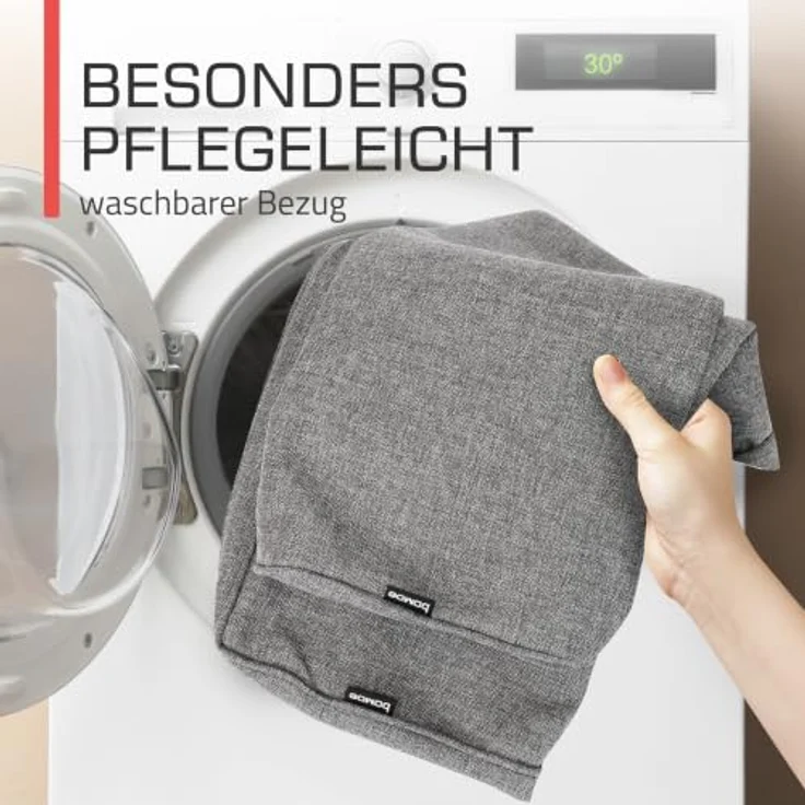 bomoe Outdoor Loungekissen, Sitzkissen waschbar mit UV-Schutz, wasserabweisender Bezug, verschiedene Farben – Bild 5