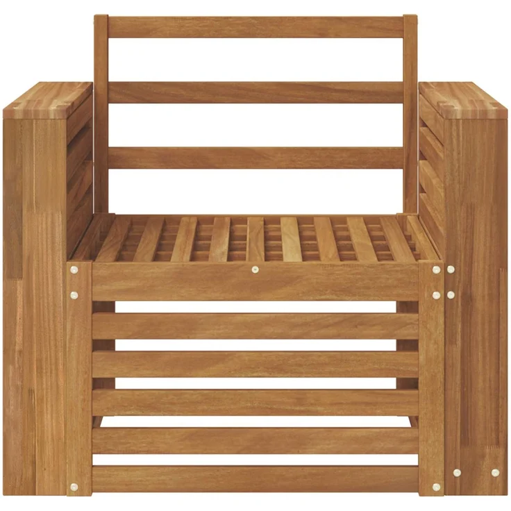 vidaXL Outdoor-Sofagarnitur Natur Massivholz Akazie 3436359 – Bild 3