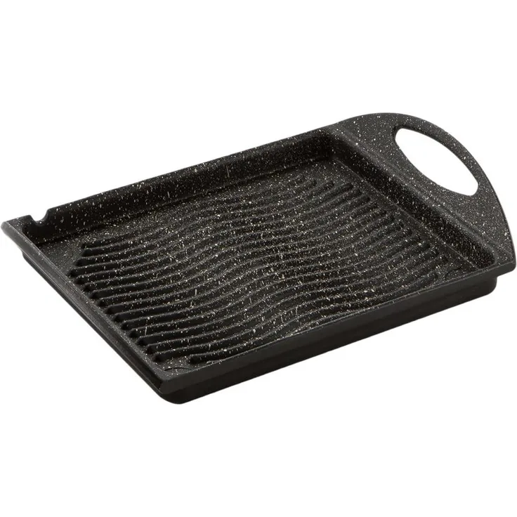Barazzoni die Kochen besondere Platte cm 25x25 schwarz