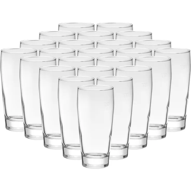 Van Well Willi Becher 0,2 l geeicht 24er Set