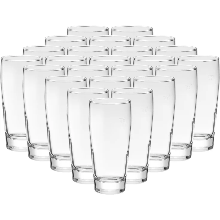 Van Well Willi Becher 0,2 l geeicht 24er Set