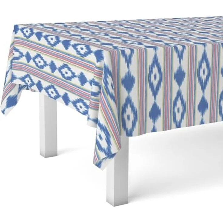 Martina Home Wachstuch-Tischdecke Mallorqui, Mehrfarbig, 180 x 140 cm