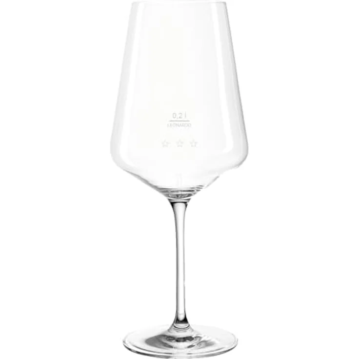 Leonardo PUCCINI Rotweinglas 0,2 l geeicht 6er Set "Gastro-Edition" – Bild 1