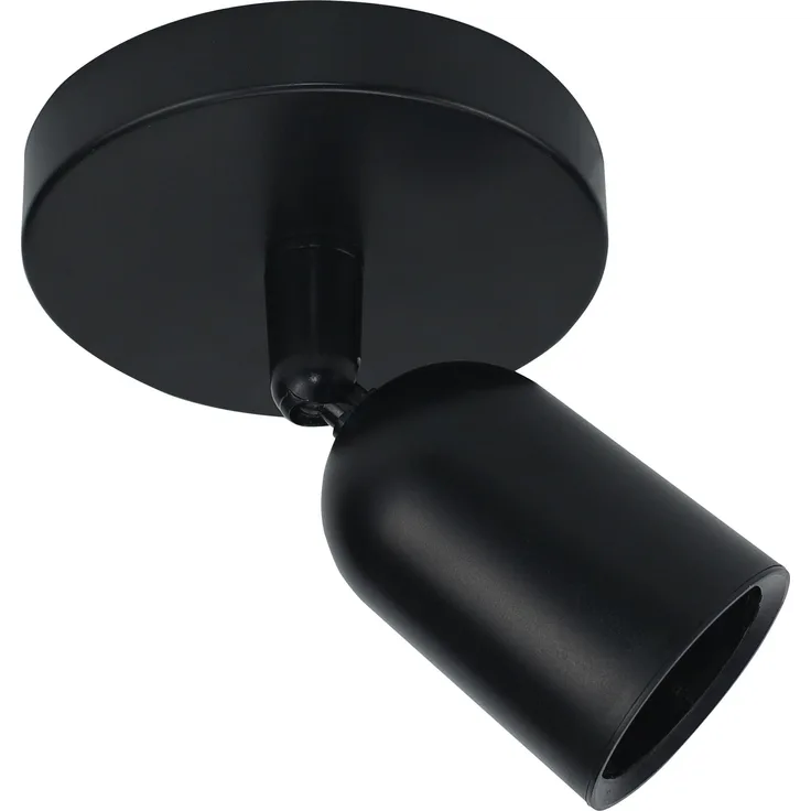 Deckenspots schwarz SOLIS SPOT GU10 SOCKEL 230V IP20 120x145mm