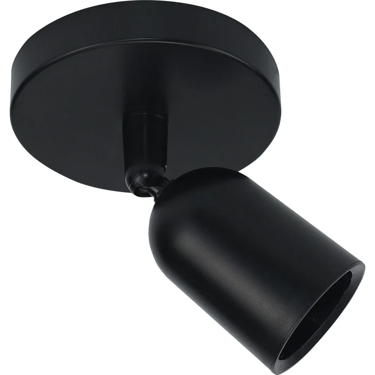 Deckenspots schwarz SOLIS SPOT GU10 SOCKEL 230V IP20 120x145mm