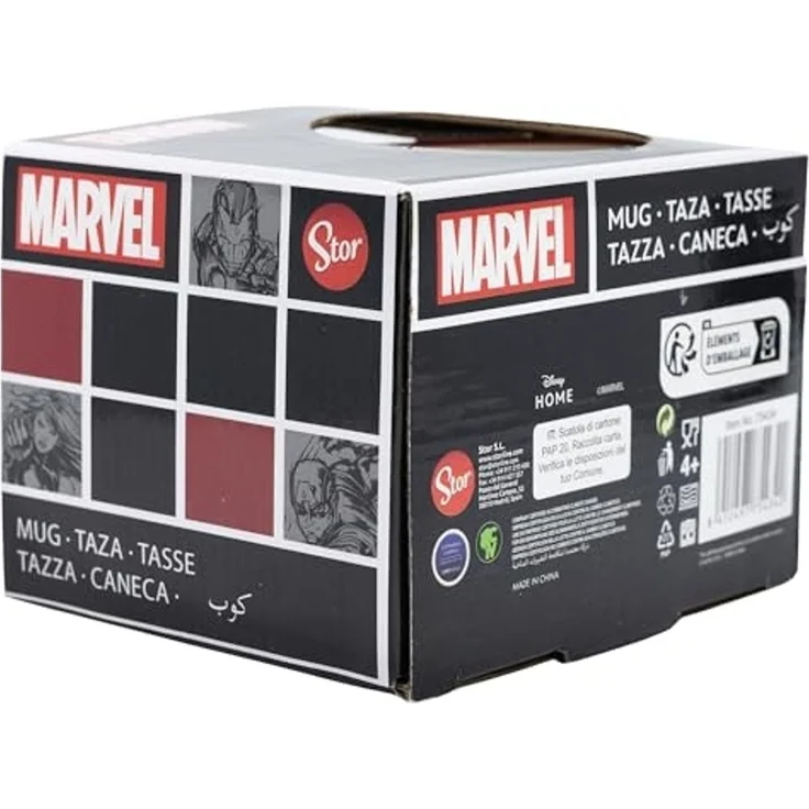 Tasse mit Marvel Motiv 400 ml aus Keramik 14oz – Bild 4