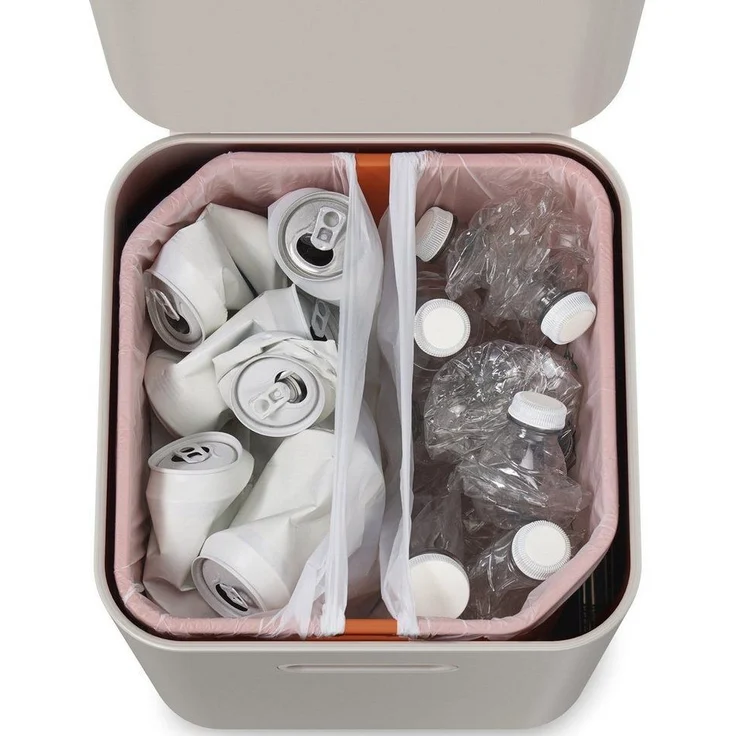 Joseph Joseph Mülleimer Totem 40 L Steingrau – Bild 3