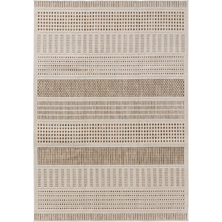 Interiyou Outdoorteppich Kano, Rechteckig, Höhe: 5 mm, Teppich für draußen, Garten, Terrasse, Küchenteppich, Wetterfest – Bild 1